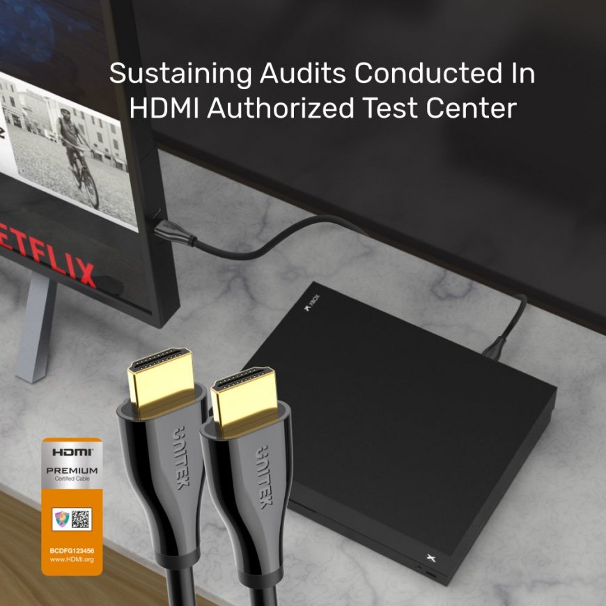 UNITEK C1049GB HDMI kabelis 3 m HDMI Type A (Standard) Melns – 4