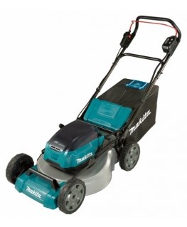 Makita DLM530PT4 ruohonleikkuri Perässäkäveltävä ruohonleikkuri Akku musta, Sininen