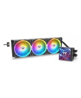Thermaltake MAGFloe 420 Ultra ARGB Protsessor Kõik-ühes vedelikujahuti 14 cm Must 1 tk