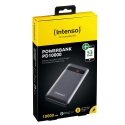 Intenso PD10000 Ličio polimeras (LiPo) 10000 mAh Antracitas