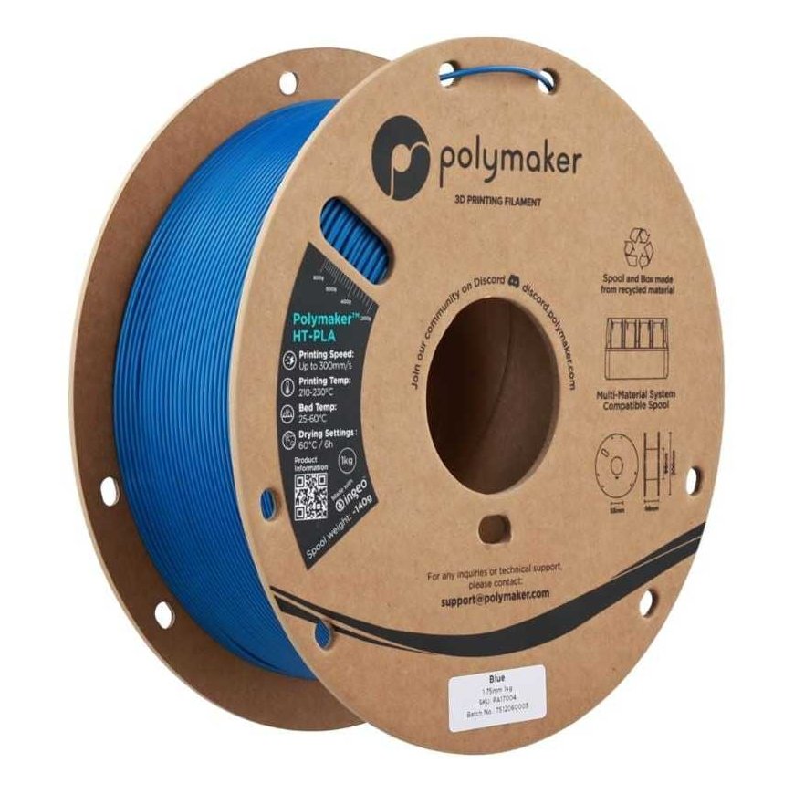 Polymaker HT-PLA 1,75 mm 1 kg - Sininen