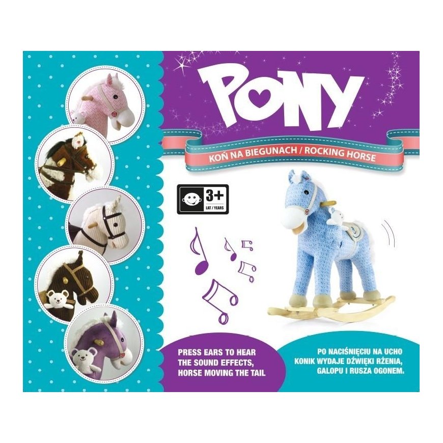 Milly Mally Hevoset pylväillä Pony Bruno - MUSTANG PB – 2