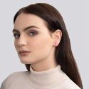 Troli Veriami earrings with violet synthetic opal Troli Veriami earrings with violet synthetic opal