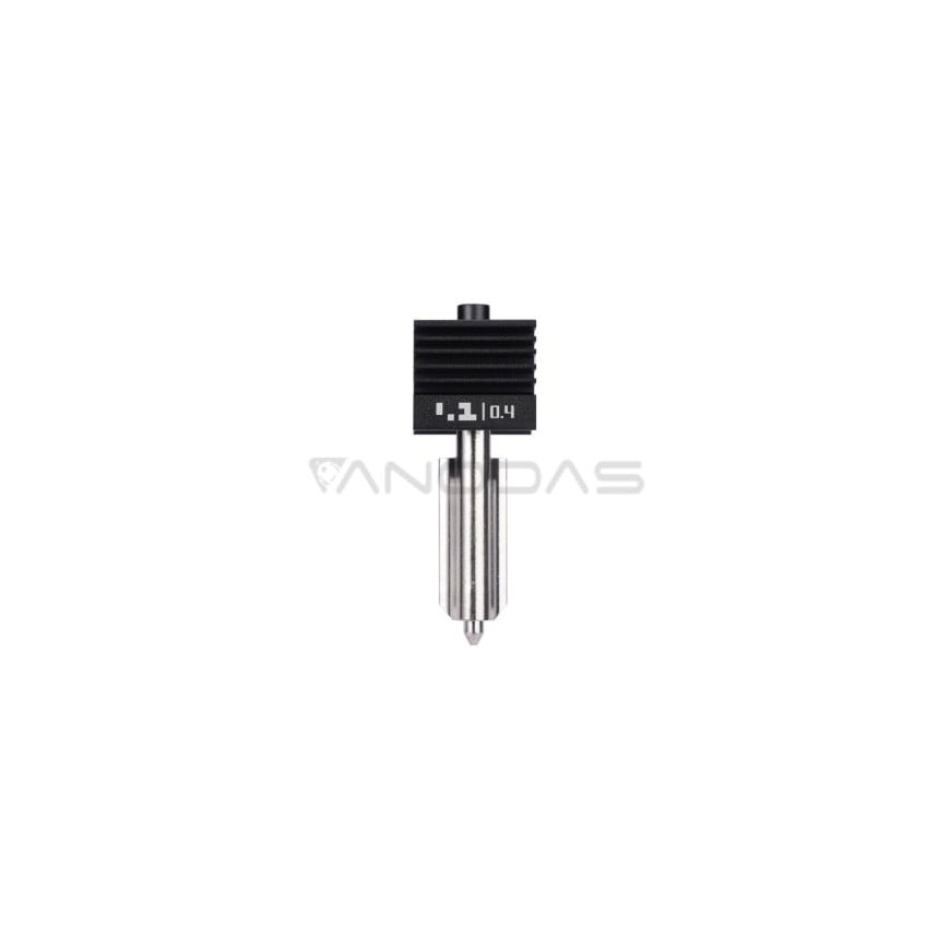 Karstā galva ar nerūsējošā tērauda uzgali, kas paredzēta Bambu Lab H2D sērijas printeriem - 0.4 mm
