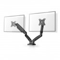 Nedis MMDOSGS110BK monitora stiprinājums un statīvs 81,3 cm (32") Galds Melns