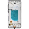 Zila LCD ekranas, skirtas „Samsung S23 FE“ kietajam OLED telefonui su rėmeliu. Zila LCD ekranas, skirtas „Samsung S23 FE“ kietajam OLED telefonui su rėmeliu.