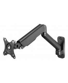 Deltaco ARM-0360 monitori kinnitus ja alus 81,3 cm (32") Sein Must