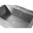 Table with a single compartment pool, welded stainless steel 60x60x85 cm - Hendi 813294 Table with a single compartment pool, welded stainless steel 60x60x85 cm - Hendi 813294