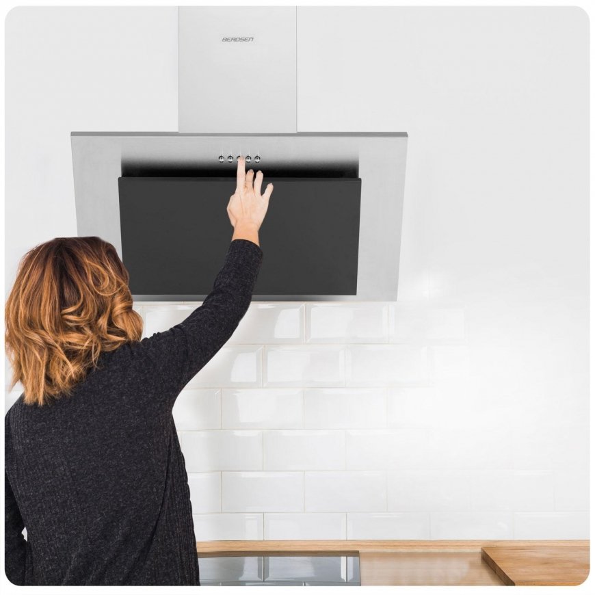 Berdsen Kitchen Hood 60cm Inox + Black BT-209 – 4
