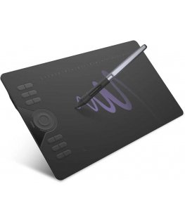Графический планшет - HUION HS610 254x158.8мм, 8192 уровня давления, 12 быстрых клавиш