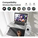 Grafikos Planšetė - HUION HS610 254x158.8mm, 8192 Spaudimo Lygiai, 12 Greitųjų Klavišų Grafikos Planšetė - HUION HS610 254x158.8mm, 8192 Spaudimo Lygiai, 12 Greitųjų Klavišų
