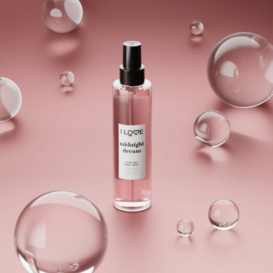 I Love, Midnight Dream, Refreshing, Body Spray, 200 ml