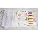 Набор для вышивания крестиком Letistitch "Запись для девочки" 41x33 см SLETIL9943 Набор для вышивания крестиком Letistitch "Запись для девочки" 41x33 см SLETIL9943