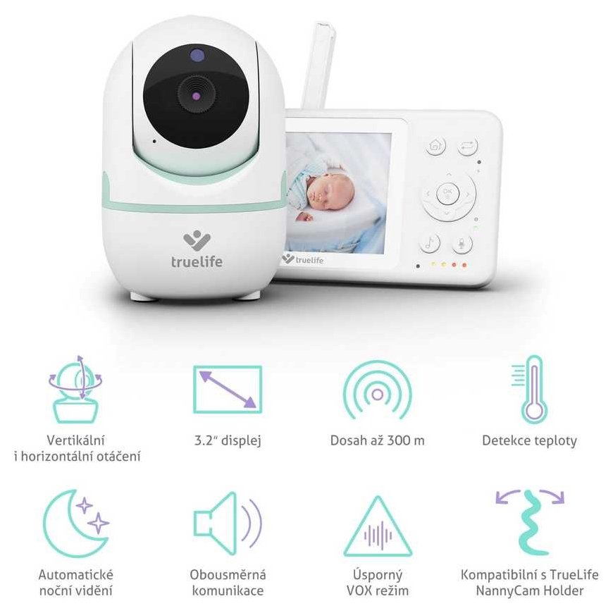 „TrueLife NannyCam R4i“ – digitaalne videovalve beebimonitor – 3