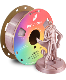 Polymaker Panchroma PLA Silk 1.75mm 1kg - Zīda rozā zeltā
