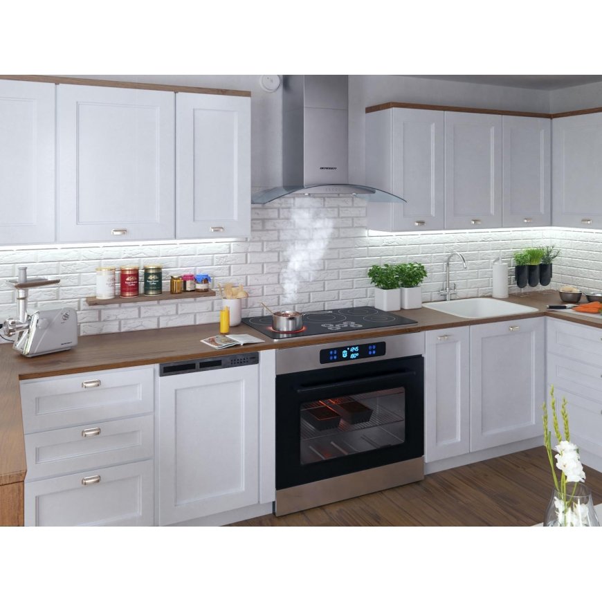 90 cm chimney hood Gartraukis Berdsen BT-223 INOX – 2