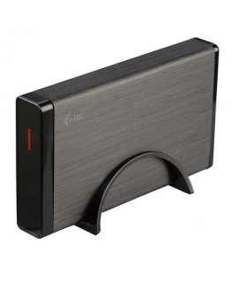 i-tec MYSAFE35U401 saugojimo diskų korpusas HDD korpusas Juoda, Metalinis 3.5"