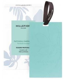 Millefiori Patchouli Smeraldo Tuoksukortit 3 kpl