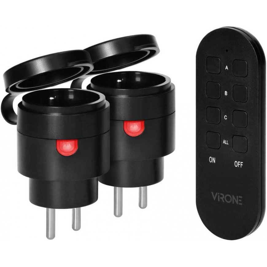 Orno Bezvadu MINI Schuko kontaktu komplekts