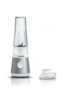 Bosch VitaPower MMB2111T kannmikser 0,6 l Lauapealne blender 450 W Hõbe