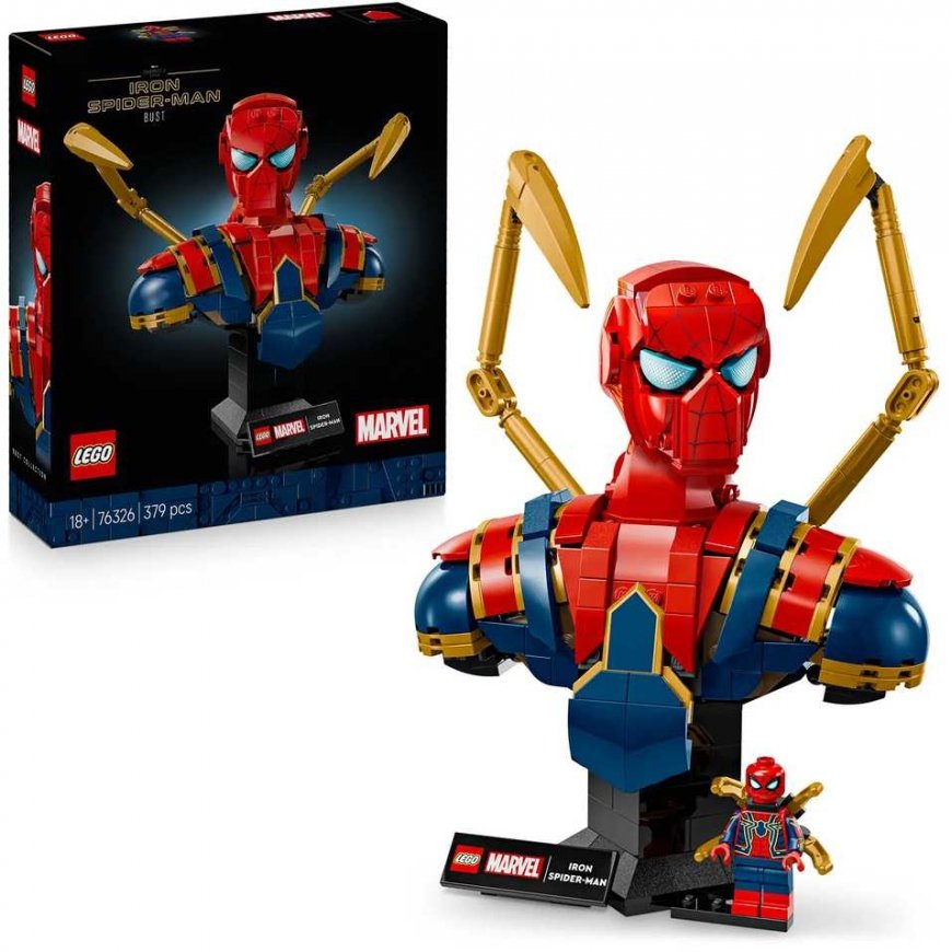 LEGO® ǀ Marvel 76326 Busta Iron Spider-Mana