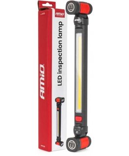 LED COB inspekteerimislamp riputatav 10W 4400mAh 1000lm amio-04505