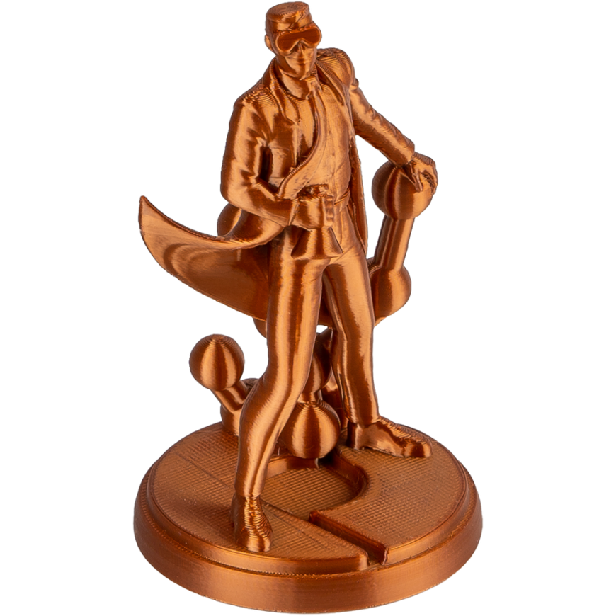 Polymaker Panchroma PLA Šilkas 1,75 mm 1 kg - Šilkinis bronzas – 2