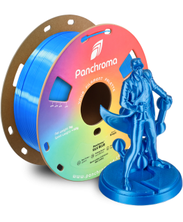 Polymaker Panchroma PLA Silk 1.75мм 1кг - Шелк Синий