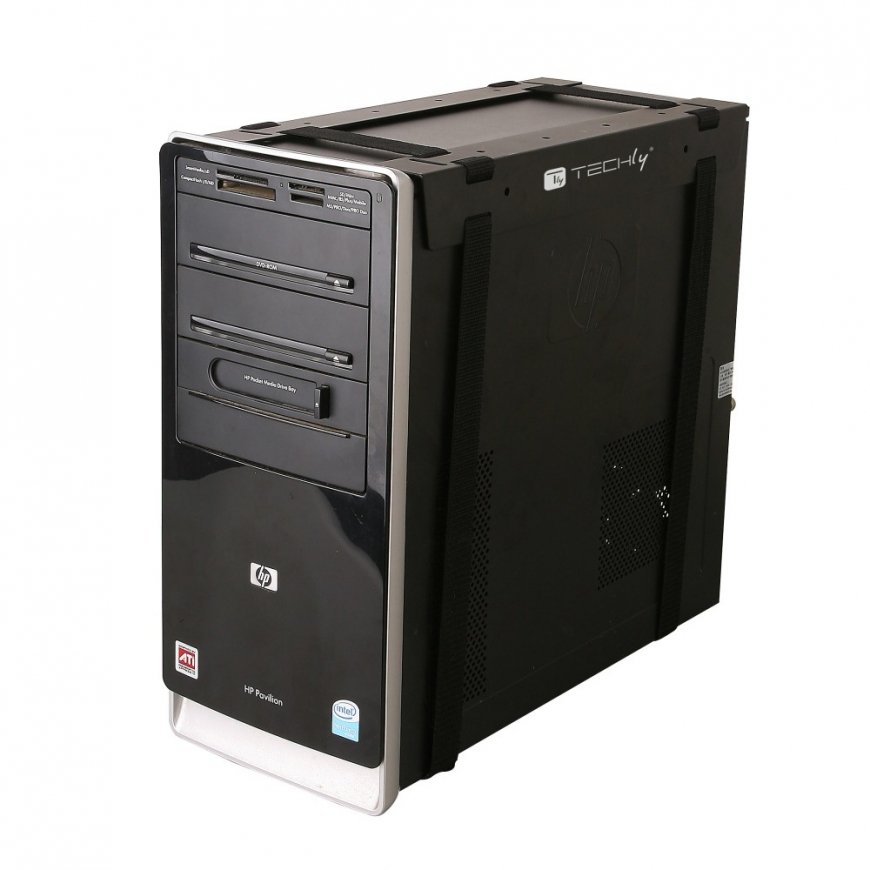 Techly ICA-CS 60 держатель для ПК Настольный держатель ЦП Черный – 5