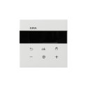 Gira S3000 telpas temperatūras regulators Bluetooth plāksnes slēdzis tīri balts spīdīgs Gira S3000 telpas temperatūras regulators Bluetooth plāksnes slēdzis tīri balts spīdīgs