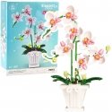 Lean Toys Construction Block Set 'Elegant Orchid' (718 pieces) Lean Toys Construction Block Set 'Elegant Orchid' (718 pieces)