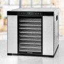 Rommelsbacher DA 1050 сушилка для овощей и фруктов Черный, Нержавеющая сталь 1000 W