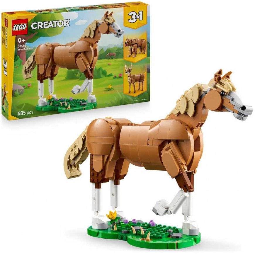 LEGO® „Creator 3 in 1 31166“ Gražus arklys