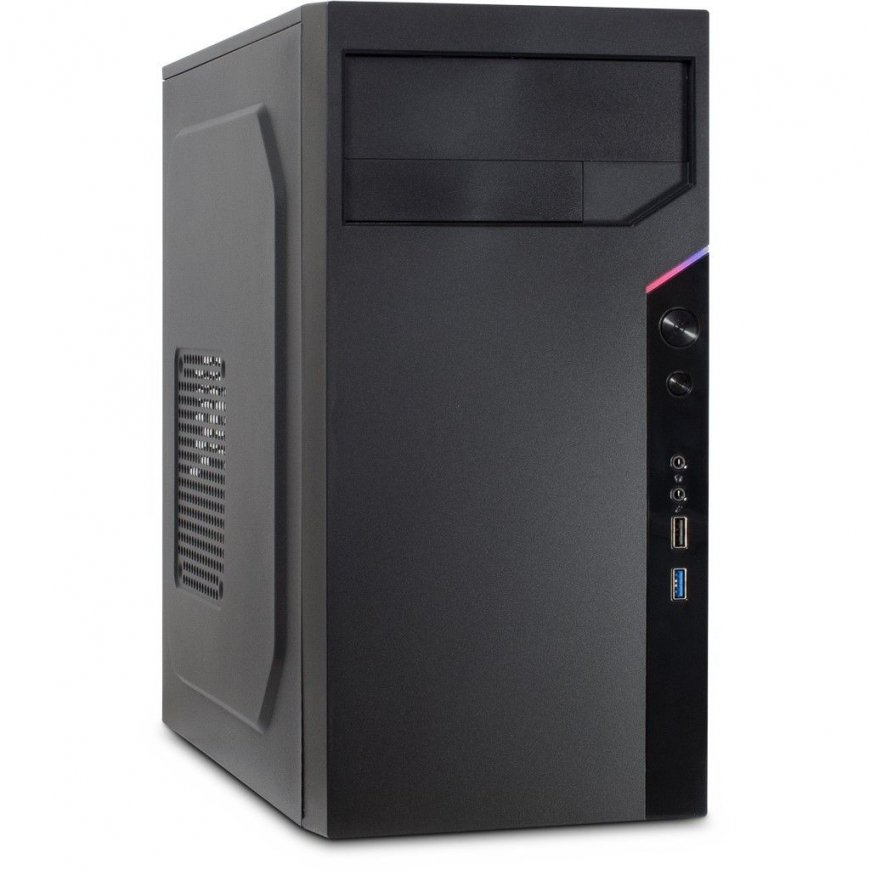 Inter-Tech IT-6505 Retro Micro Tower musta