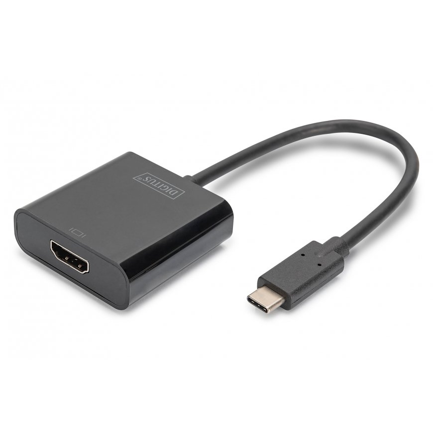 Digitus DA-70852 USB-graafikaadapter Must