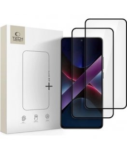 TECH-PROTECT GLASS FIT+ 2-PACK XIAOMI POCO X7 PRO 5G BLACK TEMPERED