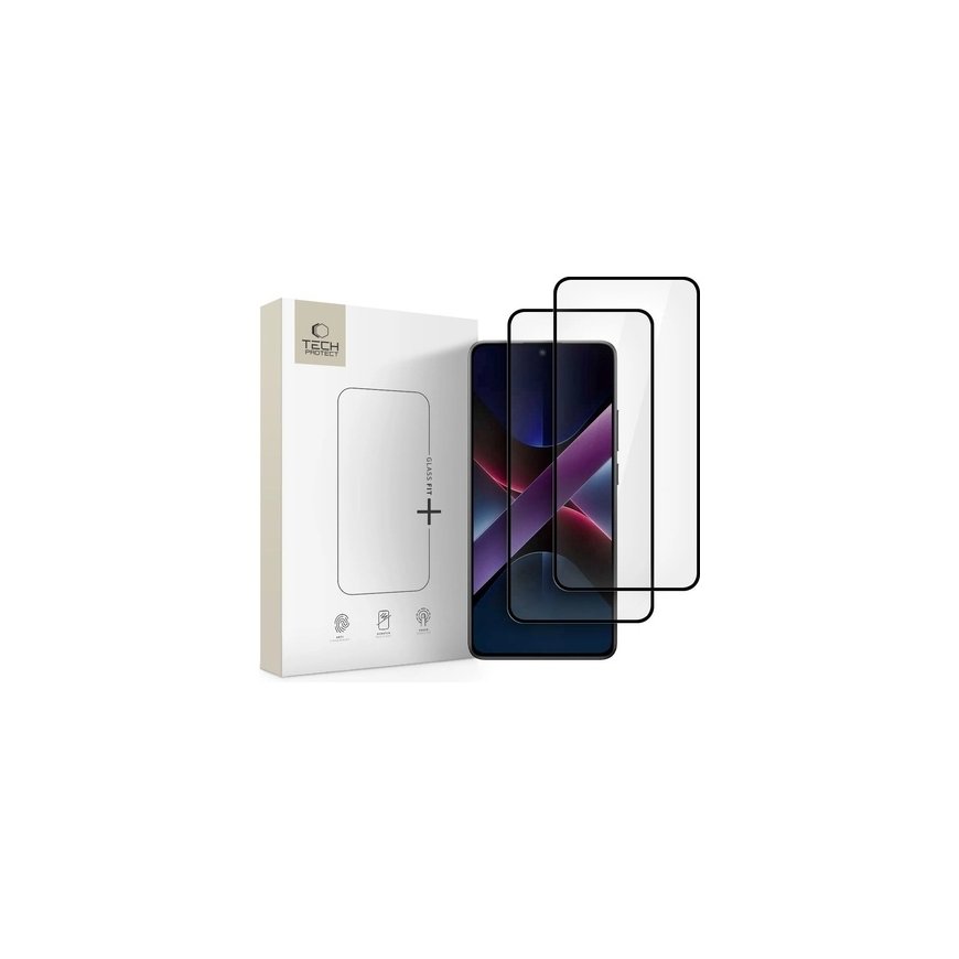 TECH-PROTECT KLAAS FIT+ 2-PAK XIAOMI POCO X7 PRO 5G MUSTA KAITSE