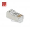 LYNX STP Cat6 jungiklis, 50µ, 100 vnt.