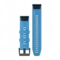 Garmin QuickFit 22 Grupė Mėlyna Silikonas Garmin QuickFit 22 Grupė Mėlyna Silikonas