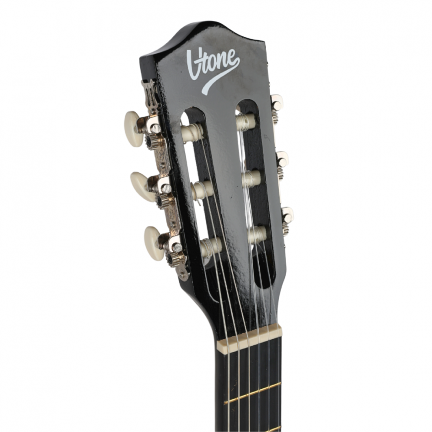 V-TONE BCG BK 4/4 melna klasiskā ģitāra mācībām – 3