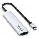 Satechi ST-P6SS keskitin USB Type-C 10000 Mbit/s Hopea Satechi ST-P6SS keskitin USB Type-C 10000 Mbit/s Hopea