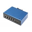 Digitus DN-651154 verkkokytkin Hallittu L2 Gigabit Ethernet (10/100/1000) musta, Sininen Digitus DN-651154 verkkokytkin Hallittu L2 Gigabit Ethernet (10/100/1000) musta, Sininen