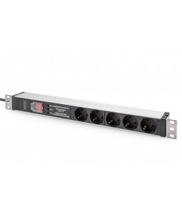 Digitus DN-95433 maitinimo paskirstymo įrenginys 5 AC išvestis(ys / čių) 1U