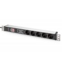 Digitus DN-95433 energosadales vienība, PDU 5 Maiņstrāvas izvade (-s) 1U