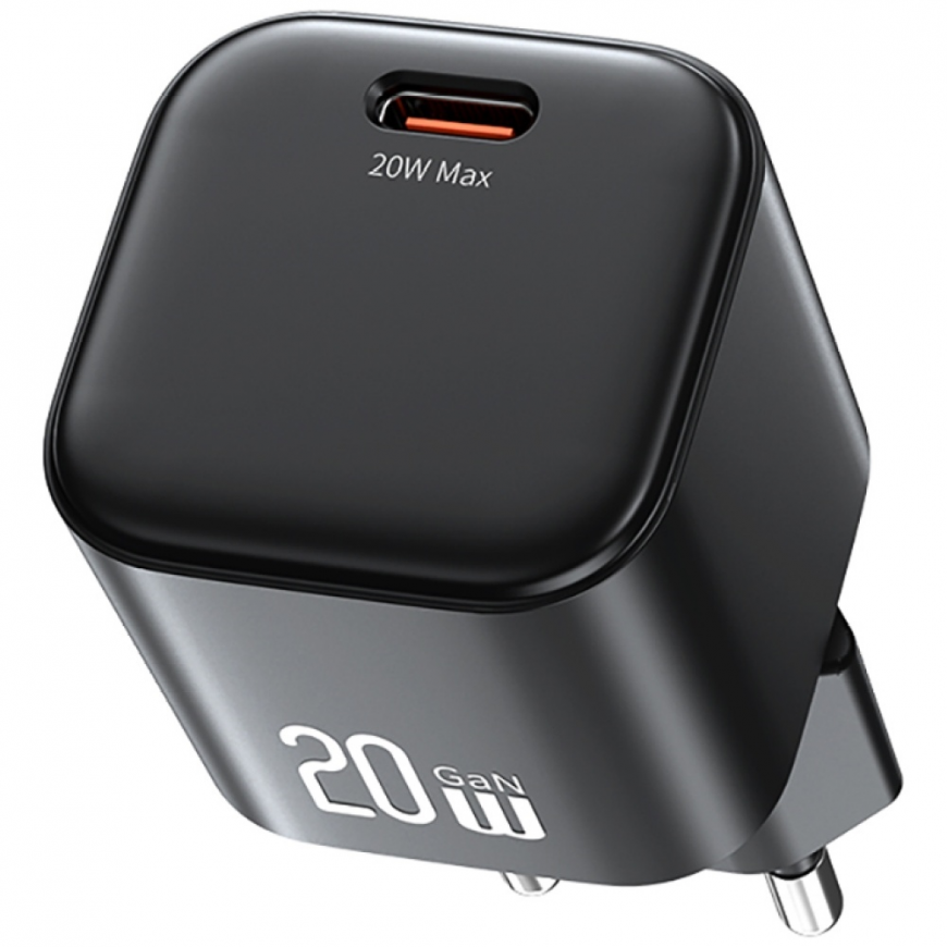 Lādētājs USAMS JO sērija CC260 20W USB-C + 1m USB-C/USB-C kabelis baltā krāsā – 4
