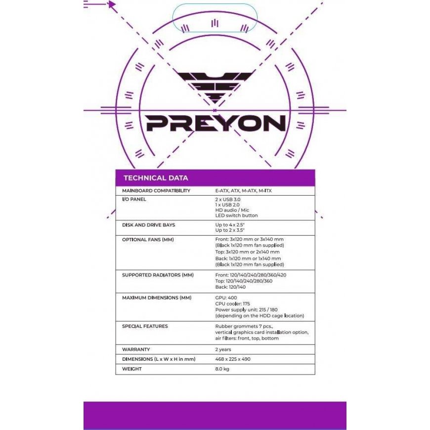 „Hole PREYON Nest Mesha“ (PrENM02B) – 4