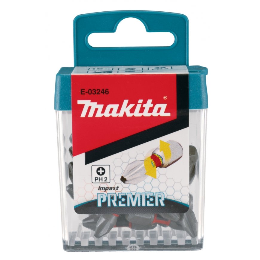 Makita E-03246 skrūvgrieža uzgalis 15 pcs – 2