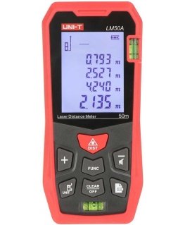 Atstuma mērītājs lāzera līdz 50m LM50A UNI-T