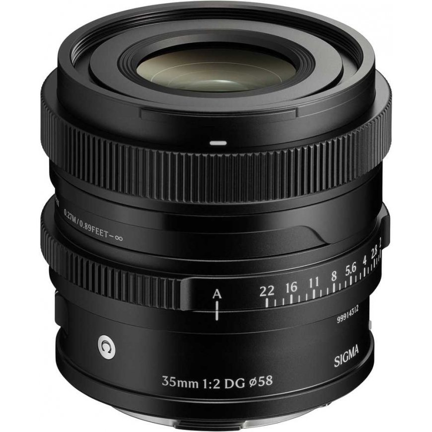 Objektyvas Sigma 35mm F2 DG DN | Contemporary | Leica L-Mount | C020 (Juodas) – 2