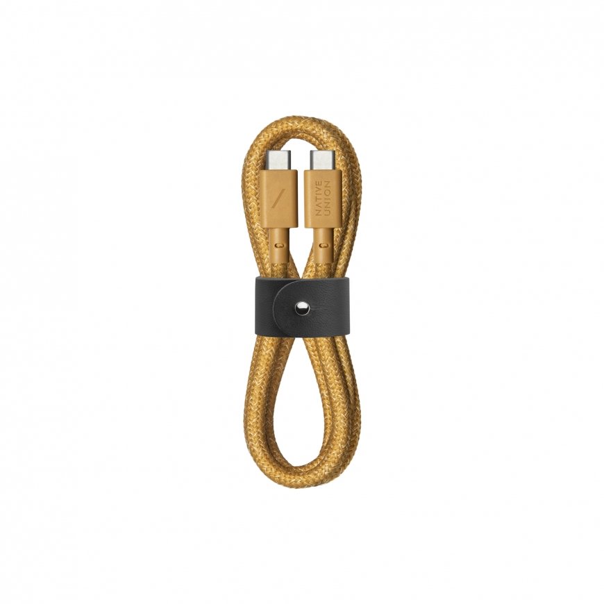 Native Union Belt Cable USB cable 1.2 m USB C Yellow